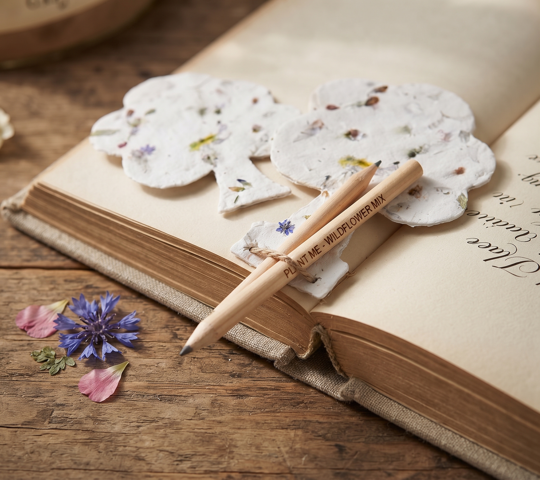 Plantable Bookmark Favors